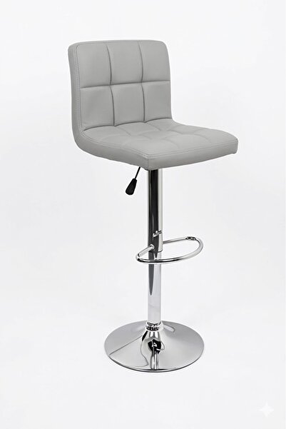 Generic PU Leather Adjustable Swivel Bar Stools with Back Suitable for Kitche...