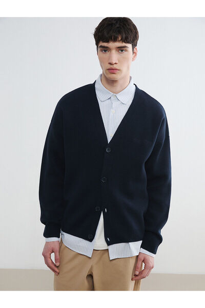 LC Waikiki Özmarka Noul sezon Cardigan pentru bărbați, confortabil, cu decolt...