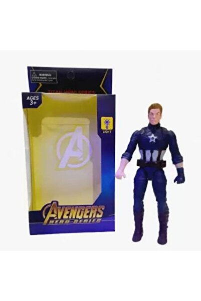 OEM Φιγούρα Captain America, Εκδικητές, Υπερήρωας, 18 εκ.