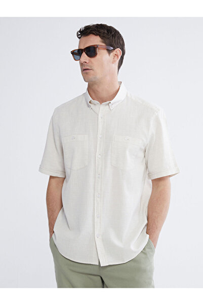 LC Waikiki Peak New Season Regular Fit Dobby Men's Shirt
