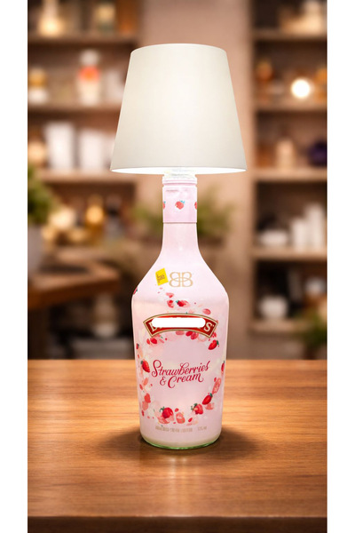ArtisticDesigns Kablosuz Şişe Lambası- Masa Işığı Dokunmatik ve Kontrol Şarj ...