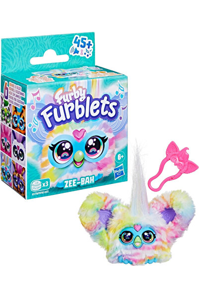 Hasbro Furby Furblets ZEE-BAH Elektronik Mini Peluş 45+ Sesli 6+ Yaş