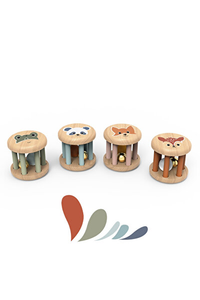 Speedy Monkey Tel rotativ din lemn