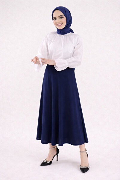 CNG MODA Gathered Poplin Shirt