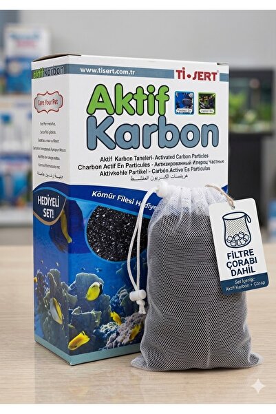 Ti-Sert ELAR Aktif Karbon Akvaryum Filtresi