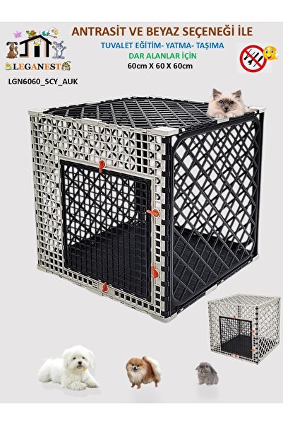 Leganest 62X62X60cm Köpek, Kedi, Tavşan 4,5cmx 4,5cm Aralıklı RENK Seçenekli ...