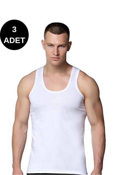 Sedef Men's Combed Cotton Classic T-Shirt 3-Pack - 1001