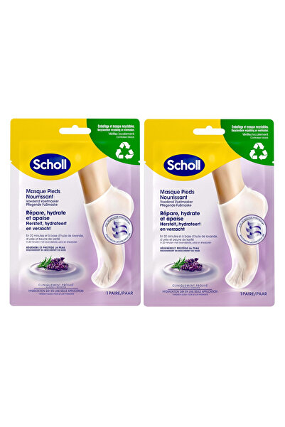 Scholl Nourishing Foot Mask Besleyici Ayak Maskesi Lavanta ve Shea Yağı İçere...