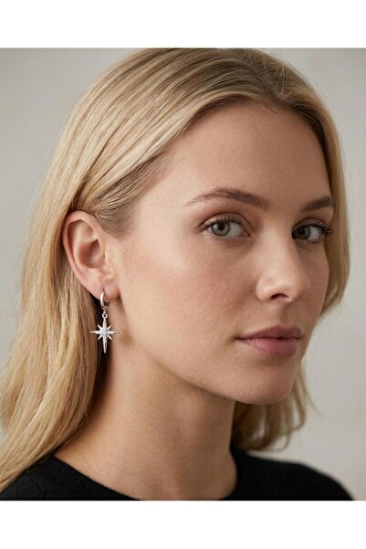 Mutenaura Stainless Steel North Star Earrings – Premium Quality