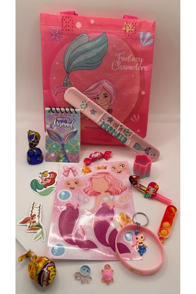 SoCadeauByLyna Mermaid Birthday Goody bag (tote bag): Fun and ready-to-give!
