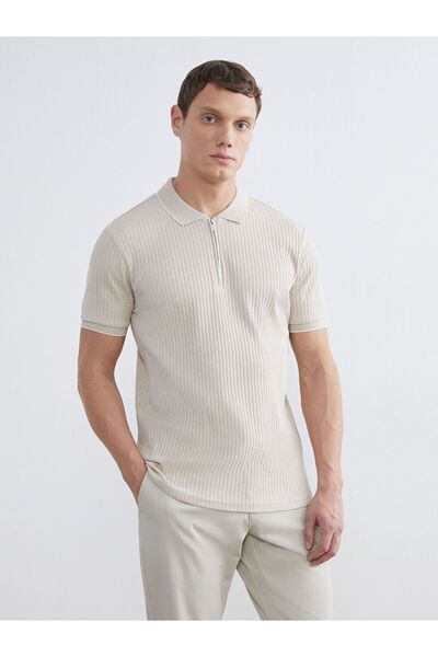 LC Waikiki Polo Neck Striped Men's T-Shirt