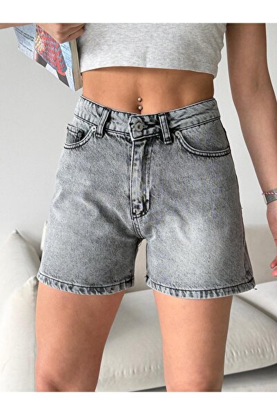 komera Women's Smoked Bermuda Shorts