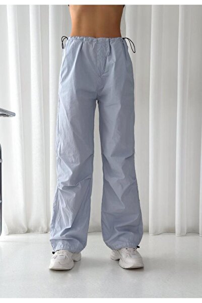 DENİKK Trend Soft Textured Parachute Fabric Waist and Leg Elasticated Adjusta...