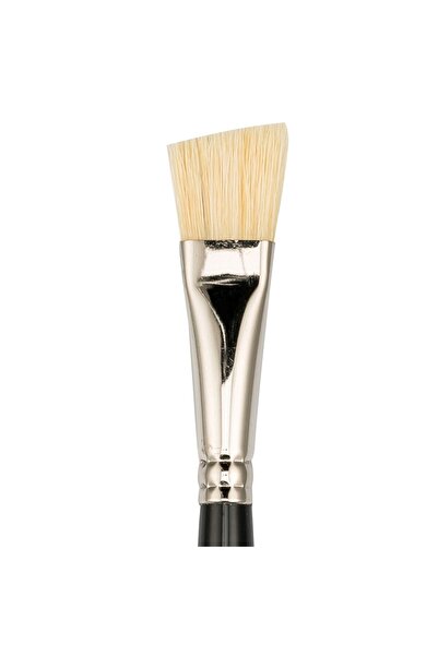 Bigpoint 258A Series Natural Bristle Side Cut Brush No: 5/8 X 12 Pieces