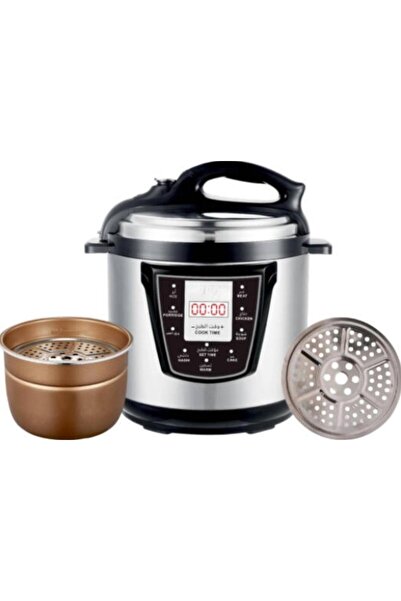 Tradeo قدر ضغط كهربائي 6 لتر، طباخ رقمي متعدد الوظائف، ستانلس ستيل، لطهي الأر...