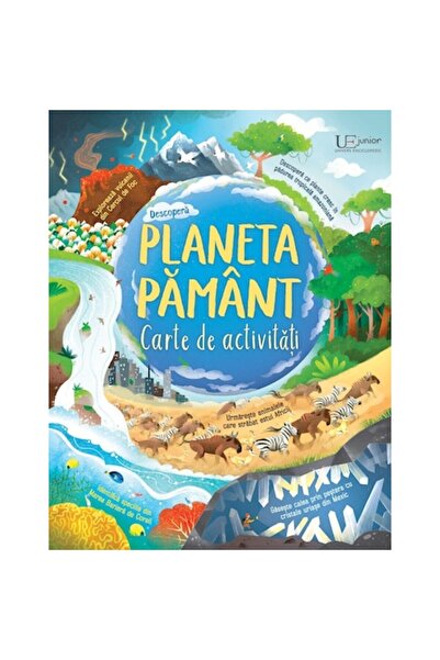Univers Enciclopedic Junior Planet Earth, Activity Book, Usborne Books