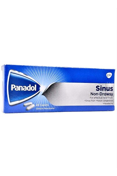 Panadol Sinus Caplets 24’s (Effective Relief for Sinus Pain, Headache & Conge...