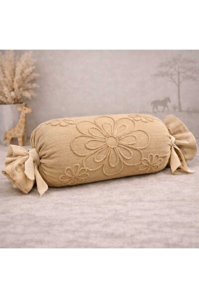 Tly Home Textiles وسادة أسطوانية مزخرفة لغرفة الأطفال والرضع من القطن من طراز...