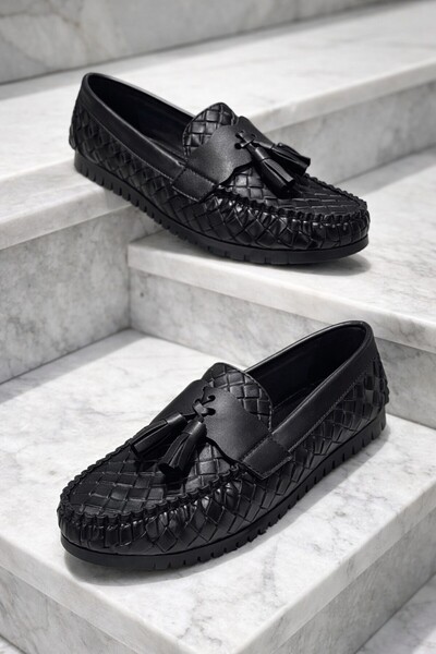 Moda Frato K-218 Comfortable Sole Tasseled Women's Ballerinas, Daily Stylish ...