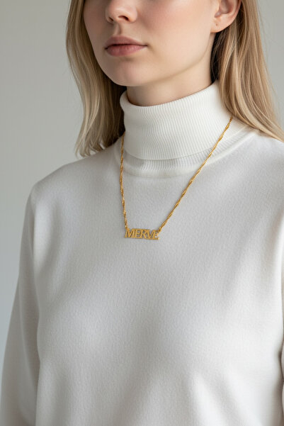 Marylebone Silver Singapur Zincirli İsim Kolye