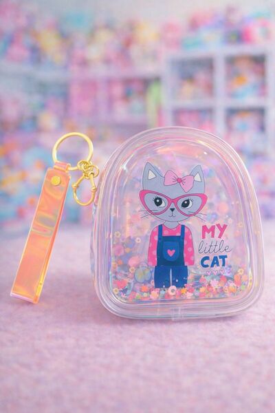 EMKSHOP Poșetă mini pufoasă și drăguță (10,5 CM * 8,5 CM)