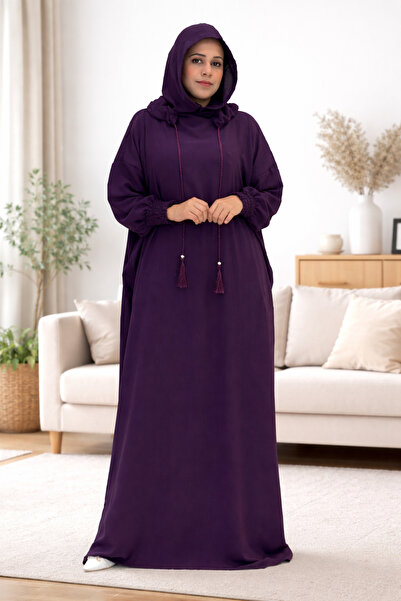 MORRISSA Prayer Dress For Women One Piece Long With Hijab Long Sleeve Beautif...
