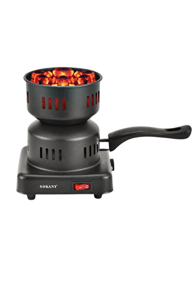 SOKANY Electric hookah charcoal lighter 1000W, kettle type, black, thermostat...