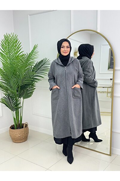 Valens Butik Deva Kapüşonlu Kaşe Kaban