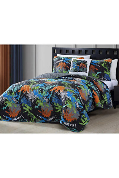 OVERSLEEP Single Summer Bedspread 4 Pieces - BEDSPREAD 02