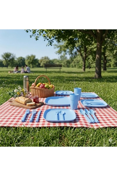 QUALIA HOME PİKNİK SETİ 20 PARÇA 4 KİŞİLİK