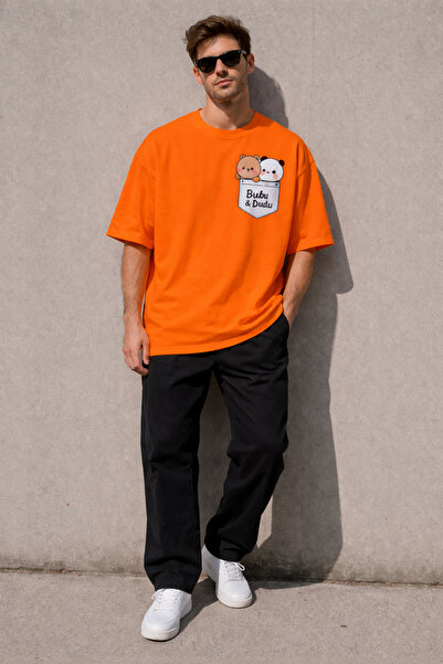 ArtYus Bubu & Dudu Printed Crew Neck Unisex T-Shirt – Cotton Oversize Casual ...