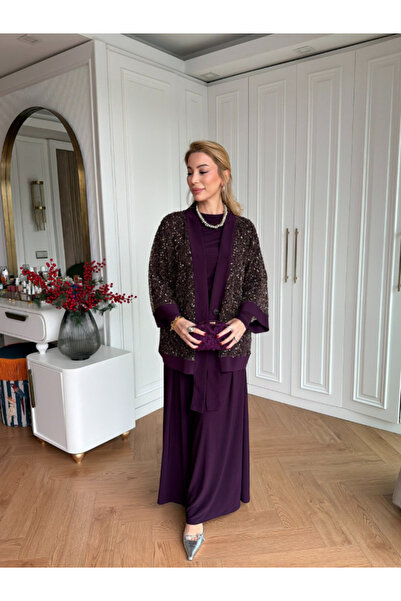 GK Sequin Triple Set Sandy