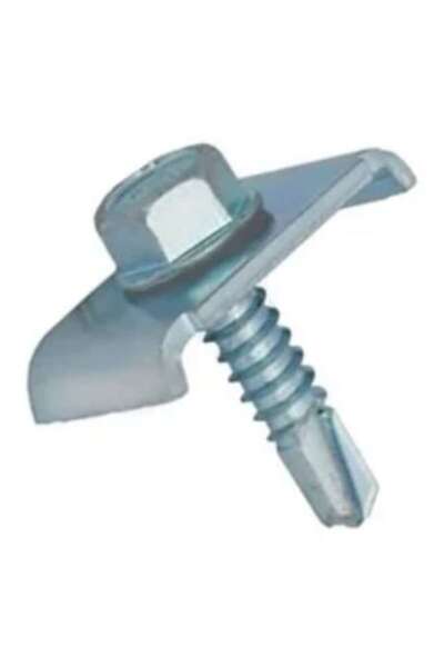 OEM Zinc Coated Fence Clamp with Self-Tapping Screw 6.3x25mm - (set of 50 pcs)