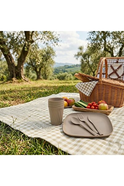 QUALIA HOME PİKNİK SETİ 20 PARÇA 4 KİŞİLİK