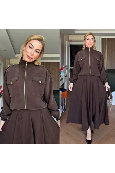 GK Tencel Fabric Skirt Suit