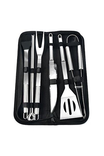 Kaminer Barbecue Tool Set, 9 Pieces