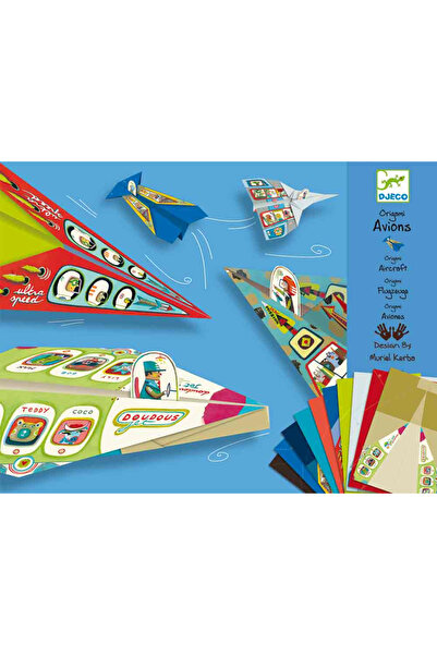djeco Joc creativ de origami: Avioane