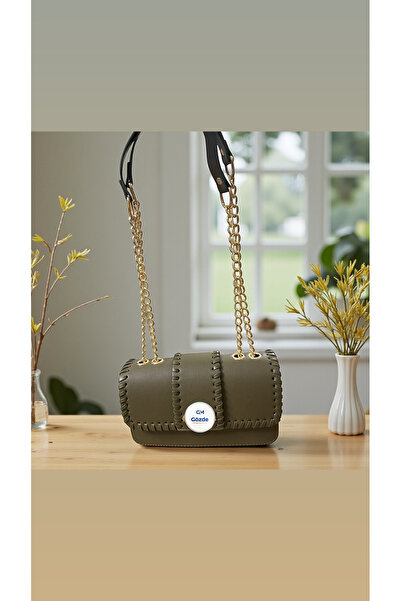 Gözde Mağazacılık Stylish Looking Women's Shoulder Bag with Knitted Detail