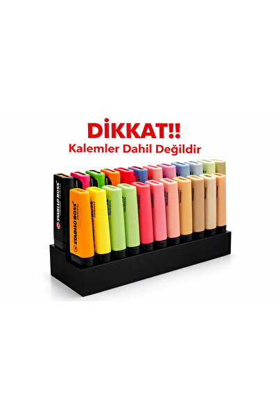 Yapı3D 30 Adet Kapasiteli Kalem Standı Çoklu |Masaüstü Kalemlik Organizer | S...