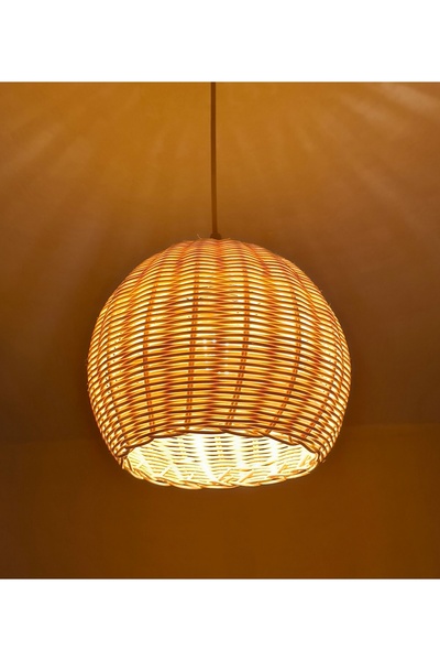 Niobehome Luna Rattan Avize