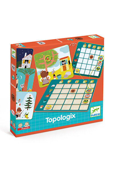 djeco Jocul de logică Eduludo Topologix,