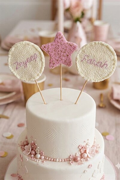 afralya home İsimli Pasta Süsü - Doğum Günü Pasta Süsü - Kürdanlı isim kişise...