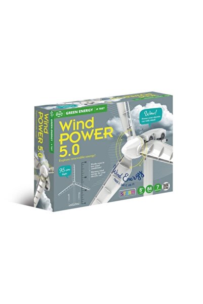 Gigo Toys Kit STEM Energia eoliana cu turbina si masinuta electrica