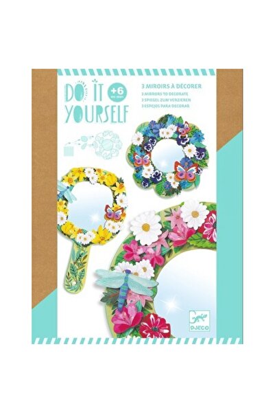 djeco Set creativ DIY - Oglinzi inflorate