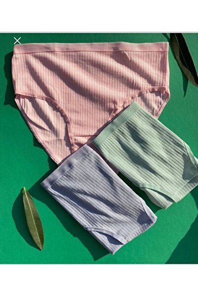 GK LUXURY & FASHION High Waist Cotton Panties L-Xl-Xxl Flexible Comfortable C...