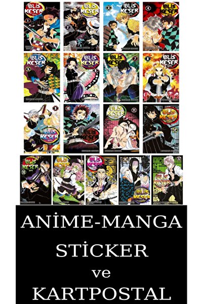 Gerekli Şeyler Yayıncılık İblis Keser 1-17 EKSİKSİZ Manga Seti (17 KİTAP) / D...
