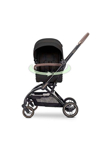 LORELLİ MAKAYA 360 Dönebilen Kabin Tipi Travel Sistem Bebek Arabası - Grey
