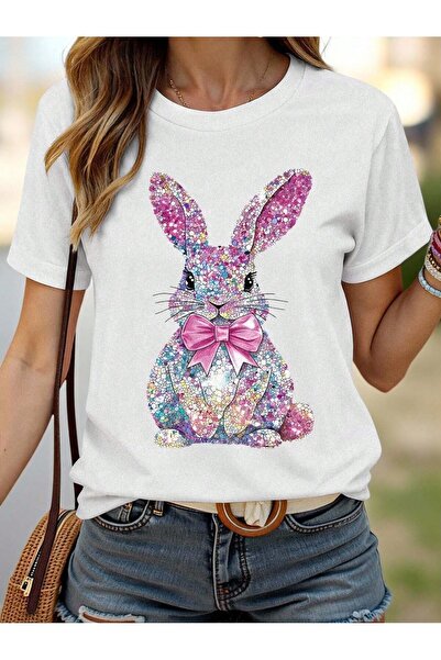 shams style Rooz Baskı, kadin Tişoürtü t-shirt (kadın)