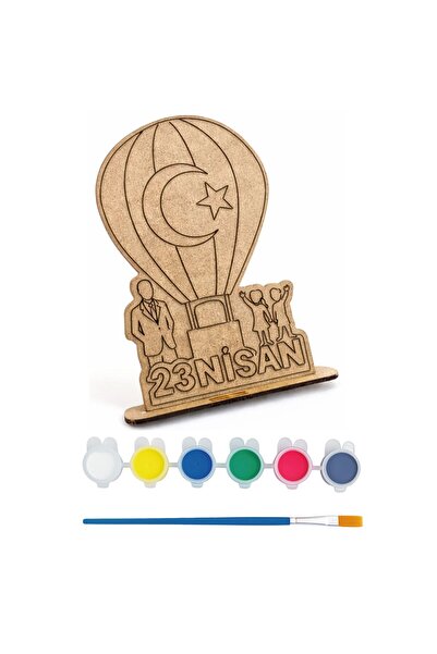KİDOSE 23 Nisan Çocuk Bayramı Ahşap Boyama Aktivitesi - Etkinlik/Aktivite