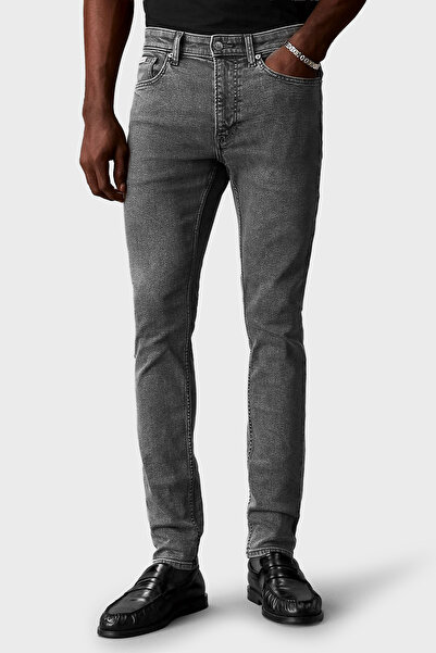 Calvin Klein Pamuklu Slim Fit Normal Bel LV04RF935G3YG Erkek KOT PANTOLON LV0...